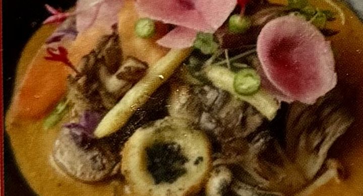Hongos en Mole Amarillo